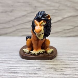Disney Scar The Lion King Miniature Mini Figurine